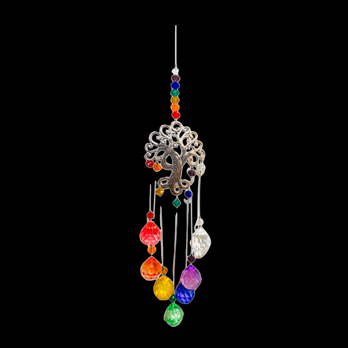 Prismas Árbol de Vida Colgante 35cms
